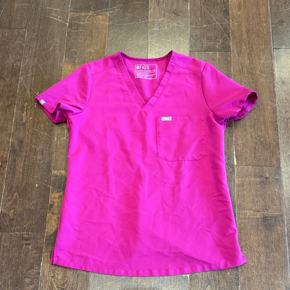 Figs Women's Catarina- Short Sleeve Scrub top- XS